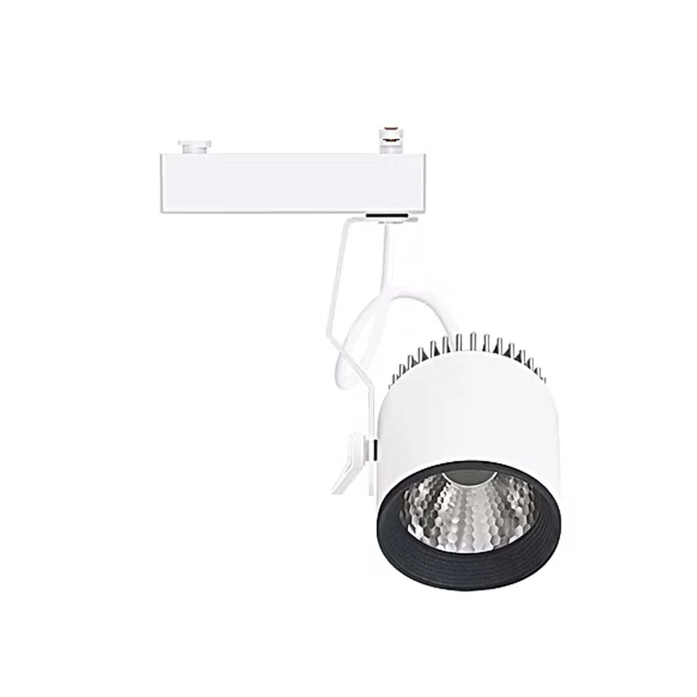 LUMINARIO LED RIEL 29W/100-305V. 24 C30-R BLANCO 3000K LUZ CALIDA ELECTROMAG MAGG