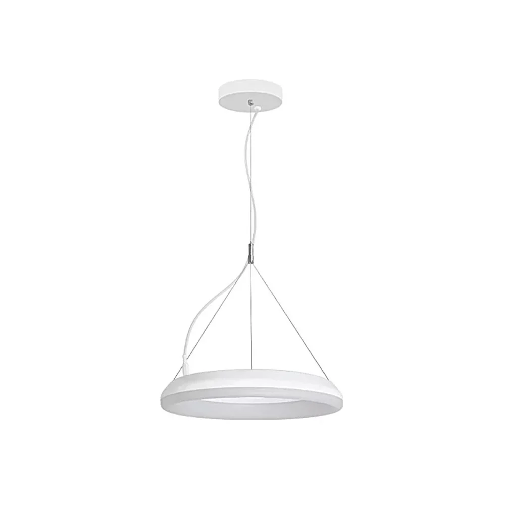 LUMINARIO LED SUSPENDIDO DONNA 25 14W/100-140V. BLANCO 4000K LUZ NEUTRA ELECTROMAG MAGG