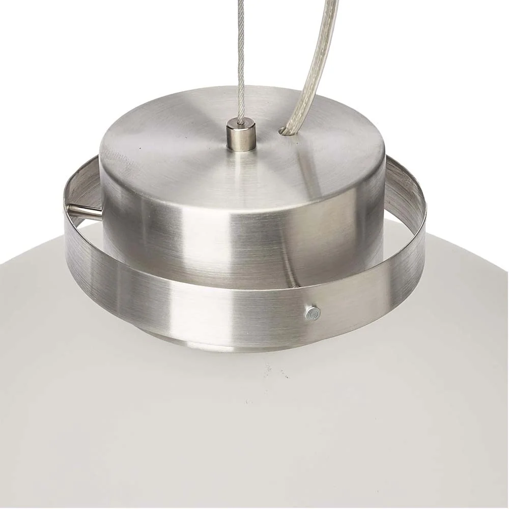 CANDIL CUERPO EN ALUMINIO VIDRIO MATE MAXXI