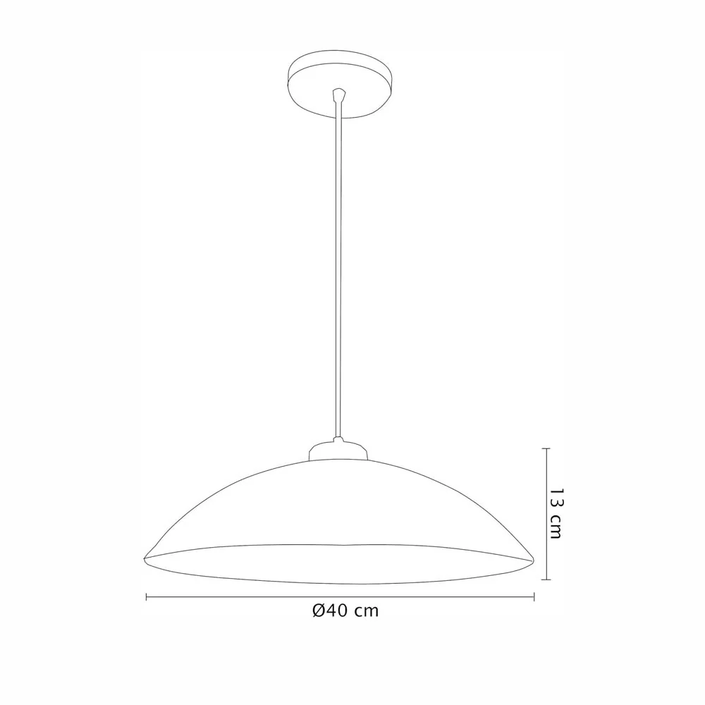CANDIL CUERPO EN ALUMINIO VIDRIO MATE MAXXI