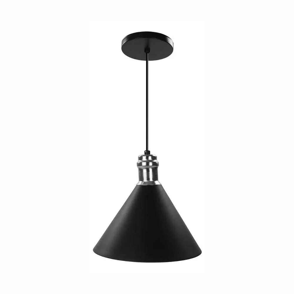 LUMINARIO COLGANTE CAMPANAS DECORATIVAS EN METAL COLOR NEGRO BASE METALICA CABLE EN COLOR NEGRO COPO COLOR SATIN USO INTER...
