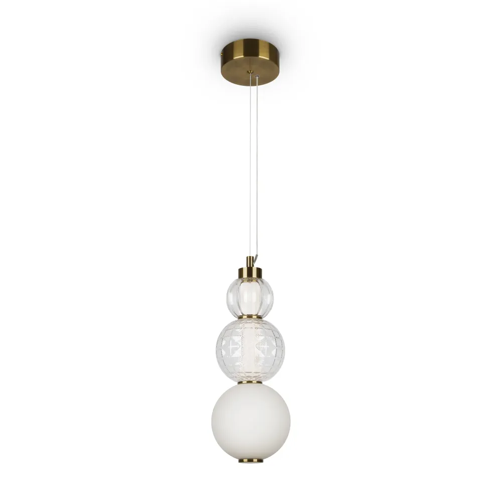 Maytoni - Hanglamp Collar - Goud - Ø14,7