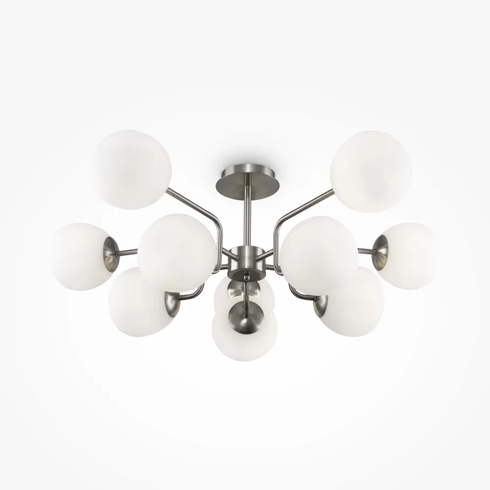 Maytoni - Hanglamp Erich - Nikkel - Ø90,7