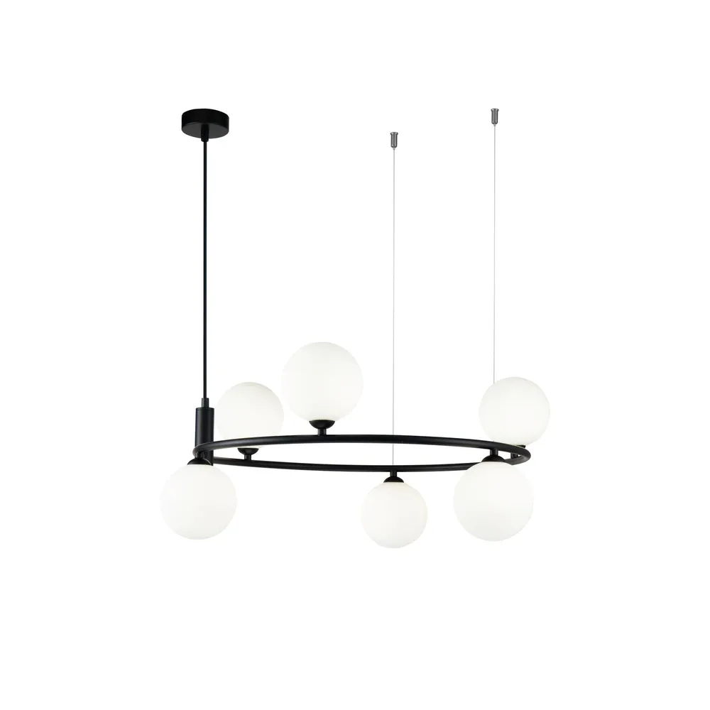 Maytoni - Hanglamp Ring - Zwart - Ø58