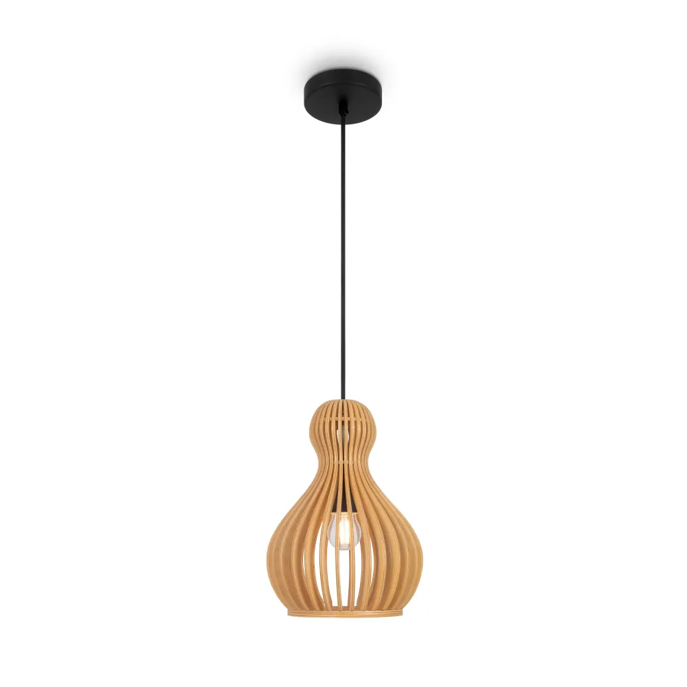 Maytoni - Hanglamp Roots - Zwart - Ø20