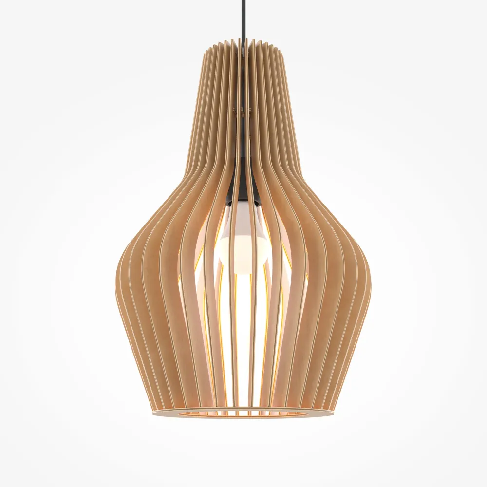 Maytoni - Hanglamp Roots - Zwart - Ø30