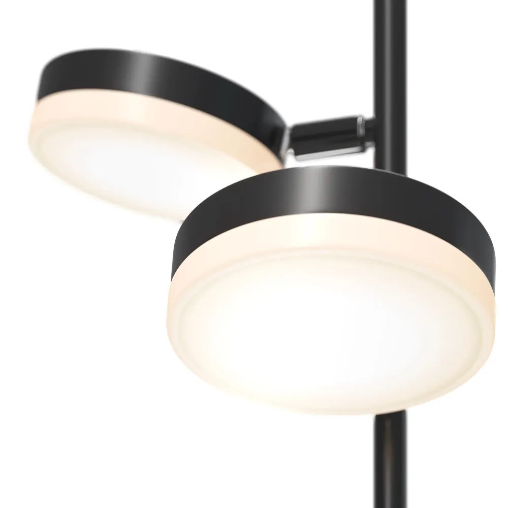 Maytoni - Vloerlamp Fad - Zwart