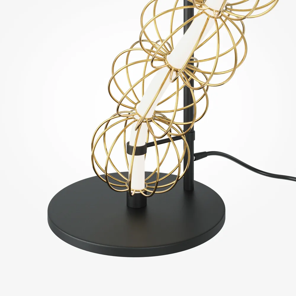 Maytoni - Vloerlamp Golden Cage - Goud