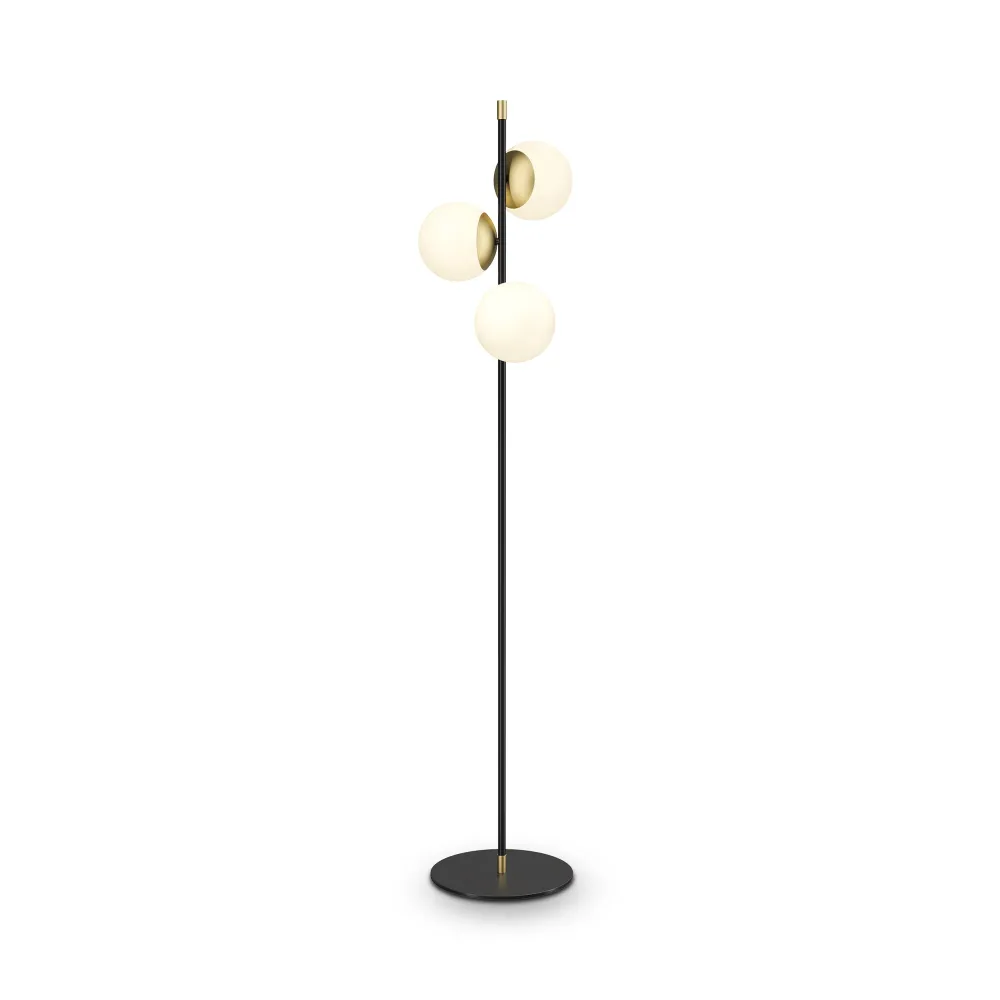 Maytoni - Vloerlamp Nostalgia - Goud - Ø37,7