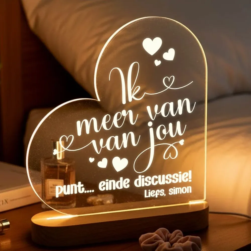 Ik meer van jou - Ledlamp