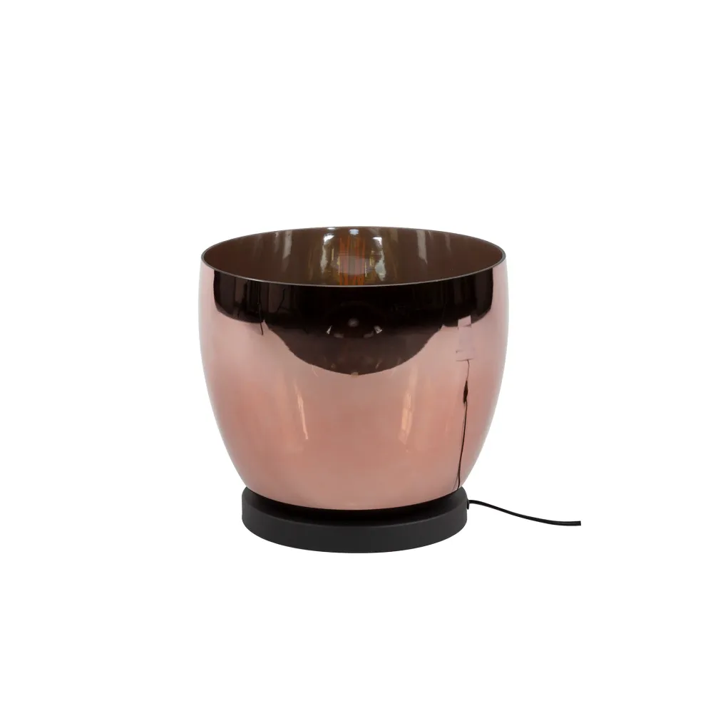 Vloerlamp Lunaris - Koper - Glas - Ø 29 cm Meubelserie Lunaris
