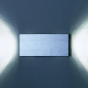 Milan - Dau 80 Wall lamp 2 x GU10 Brushed aluminum