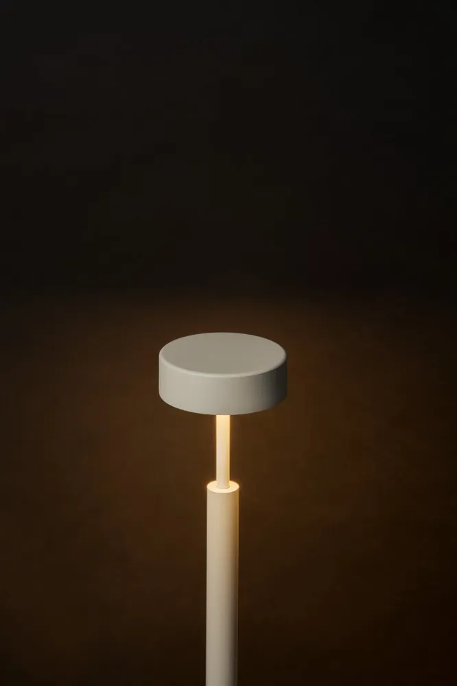 Milan - Peak Floor lamp H.130 cm Led PCB Textured mink