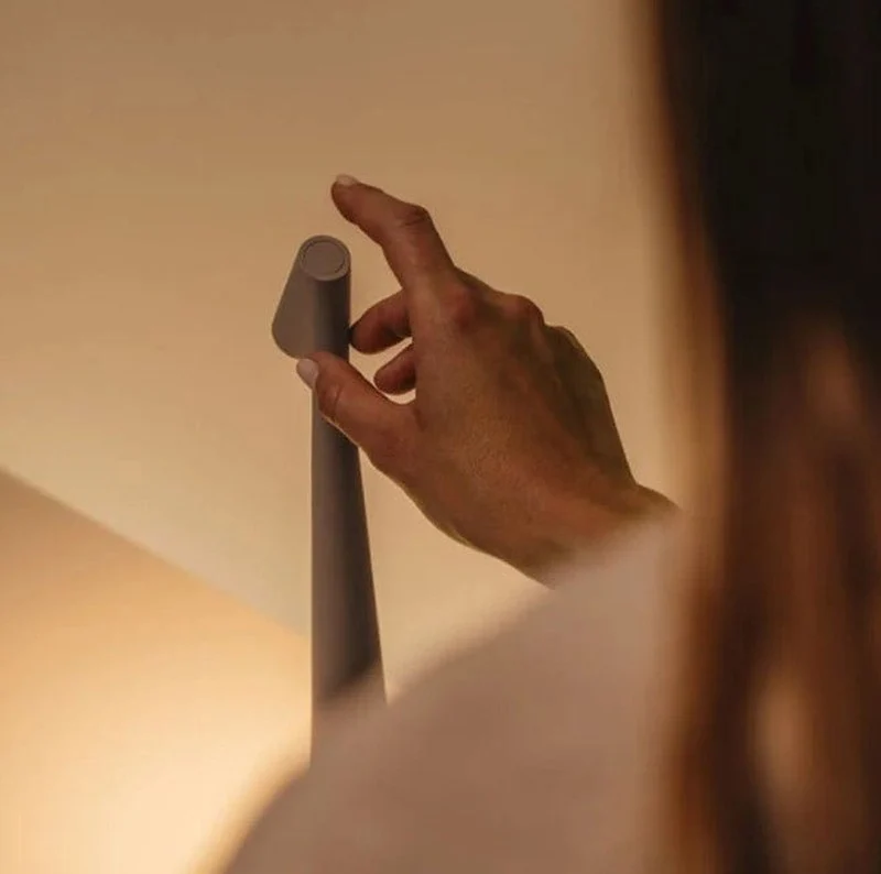 Minimalistische Touch-Dimming Bedlamp - Stijlvol & Functioneel