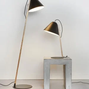 Mioni TORQUE wood Vloerlamp