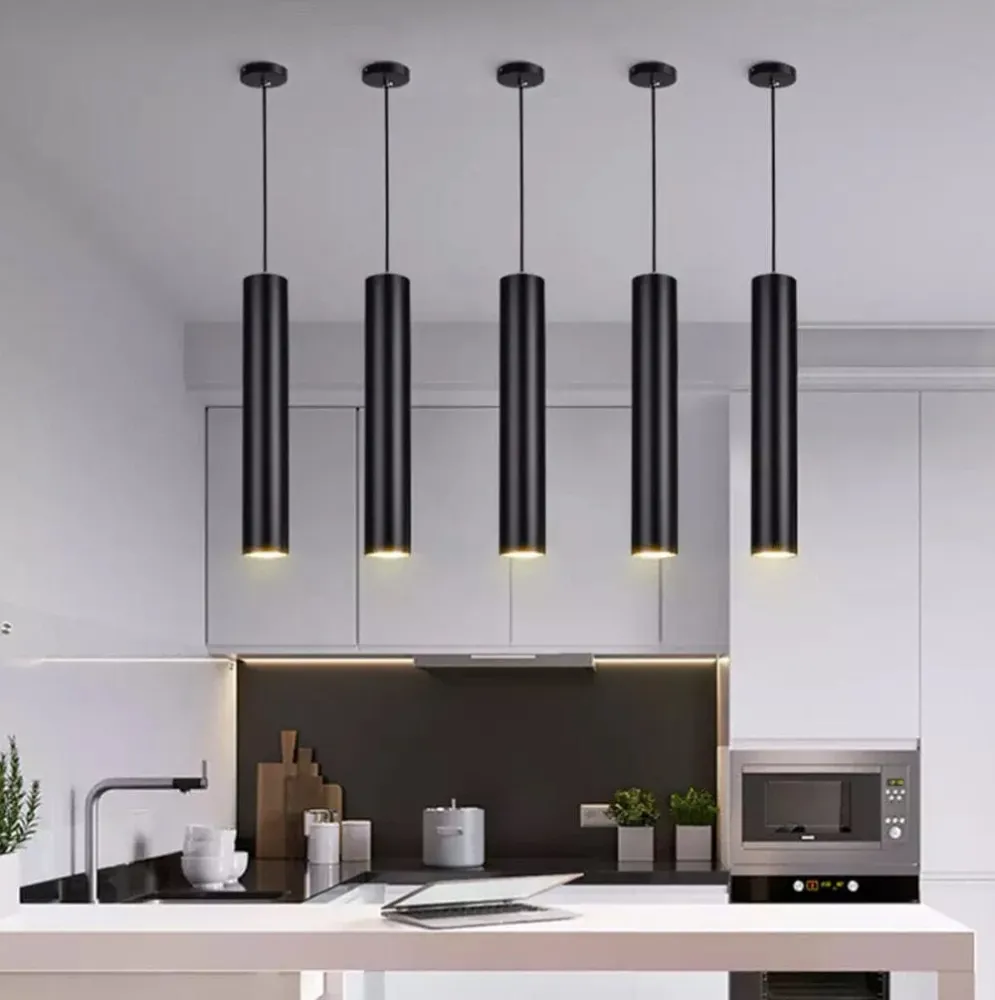Moderne Hanglamp met Koker Ontwerp