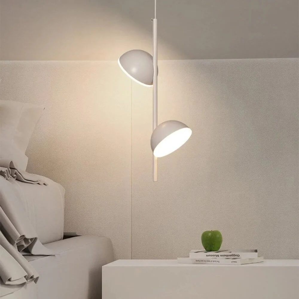 Moderne Hanglamp met Verstelbare Verlichting White