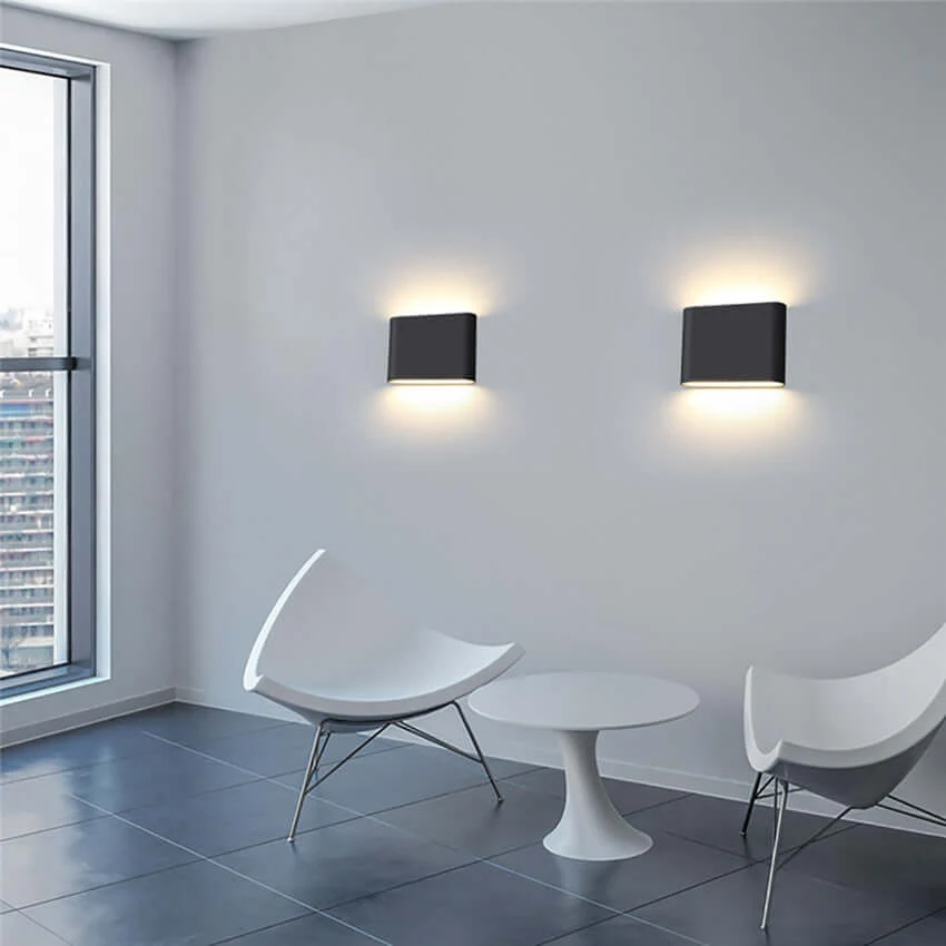 Moderne LED Buitenwandlamp - Waterdicht