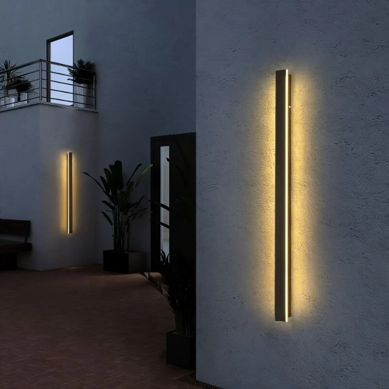 Moderne LED Wandlamp Buiten - Tijdloos Design