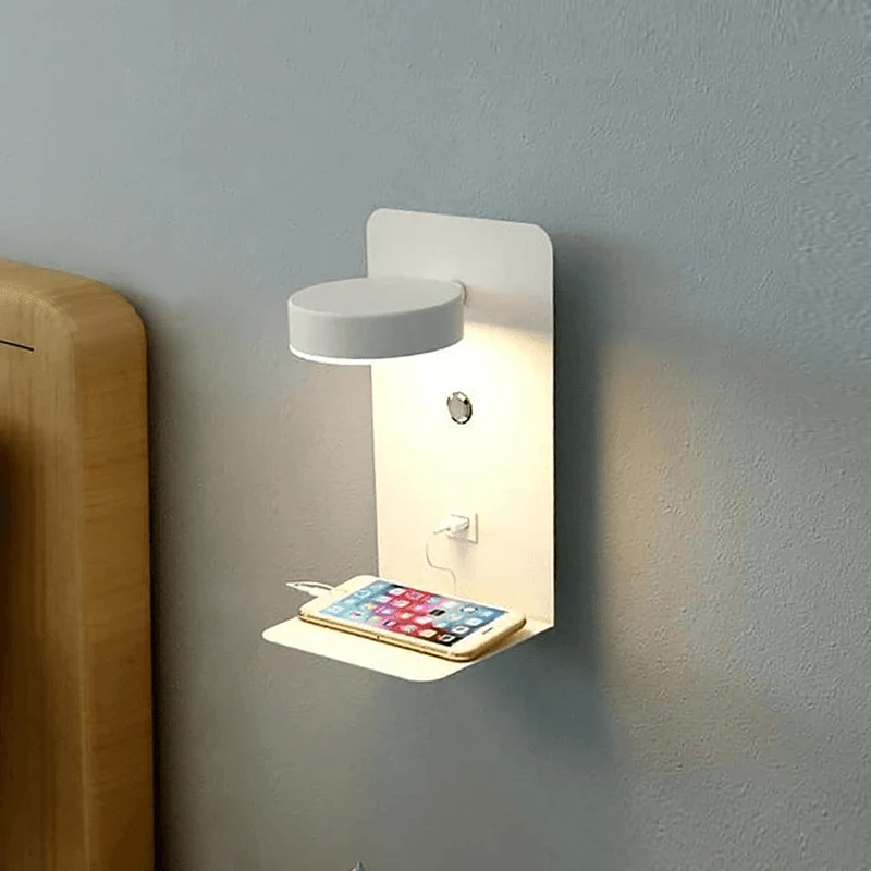 Nachtlamp Met Oplader - 330° Draaibaar | Energiezuinig