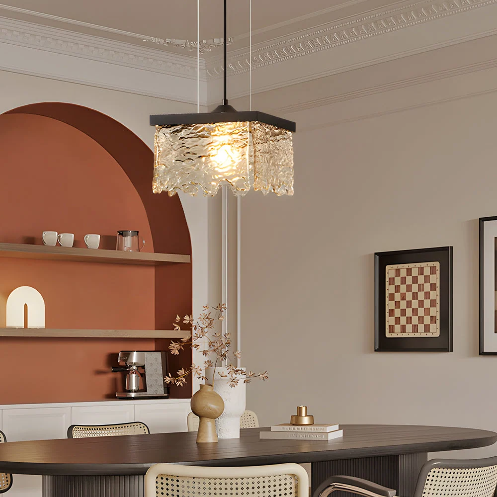 ChicLuxe – Elegante glazen kroonluchter Niyra