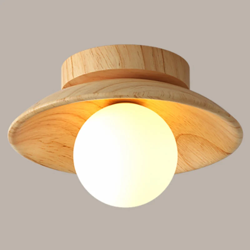 ChicWood - Design Plafondlamp Hout Niyra