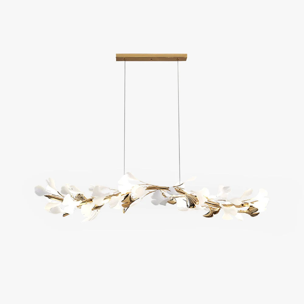 LeafLuxe - Design kroonluchter van keramiek voor een verfijnde interieur Niyra