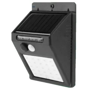 Solar LED Wandlamp met PIR Sensor, IP65, Buitenverlichting, 3.7V Li-Battery NN 2