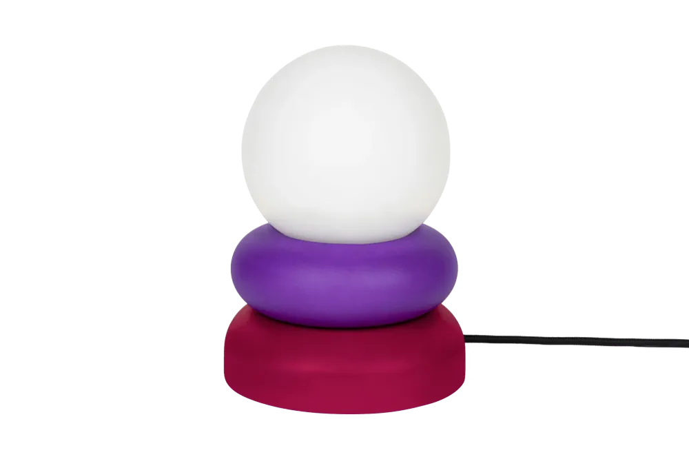 noo.ma OTEM Tafellamp - Iris Violet & Grape Purple