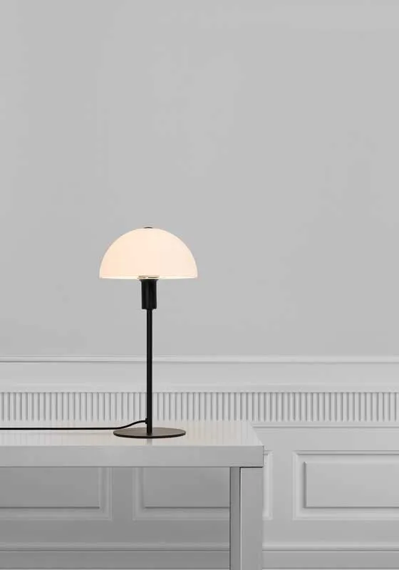Nordlux Ellen Tafellamp -Ø20cm - E14 - Zwart