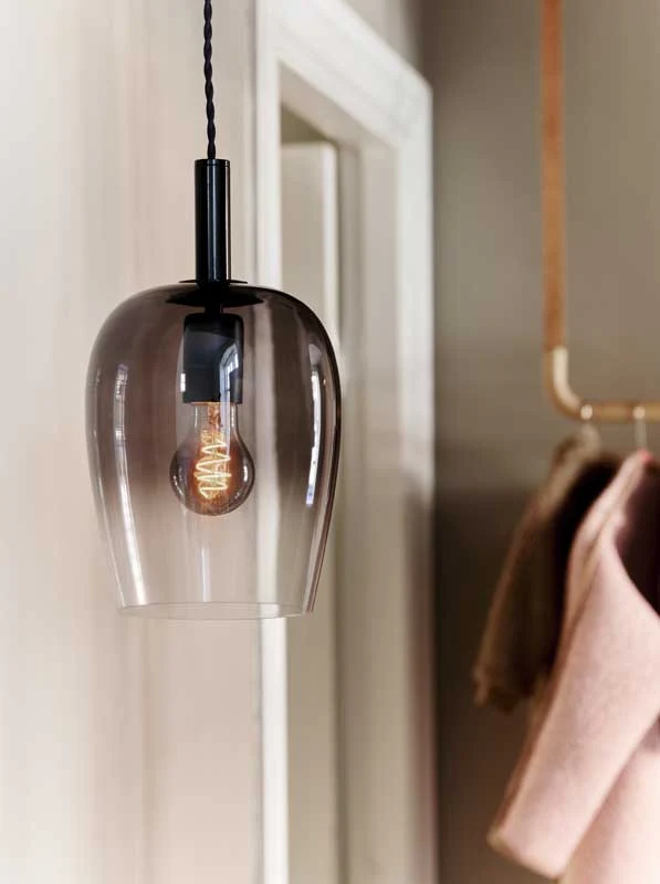 Nordlux Uma Hanglamp - Ø18cm - E27 - Grijs