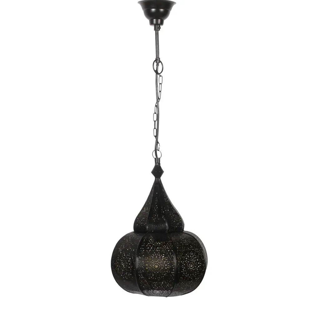 Oosterse lamp Taza zwart