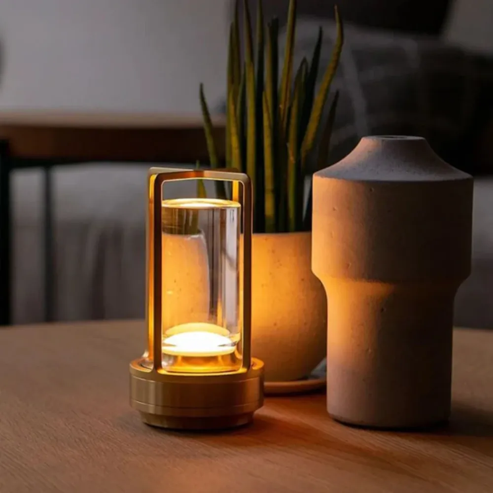 Oplaadbare Draadloze Tafellamp met USB