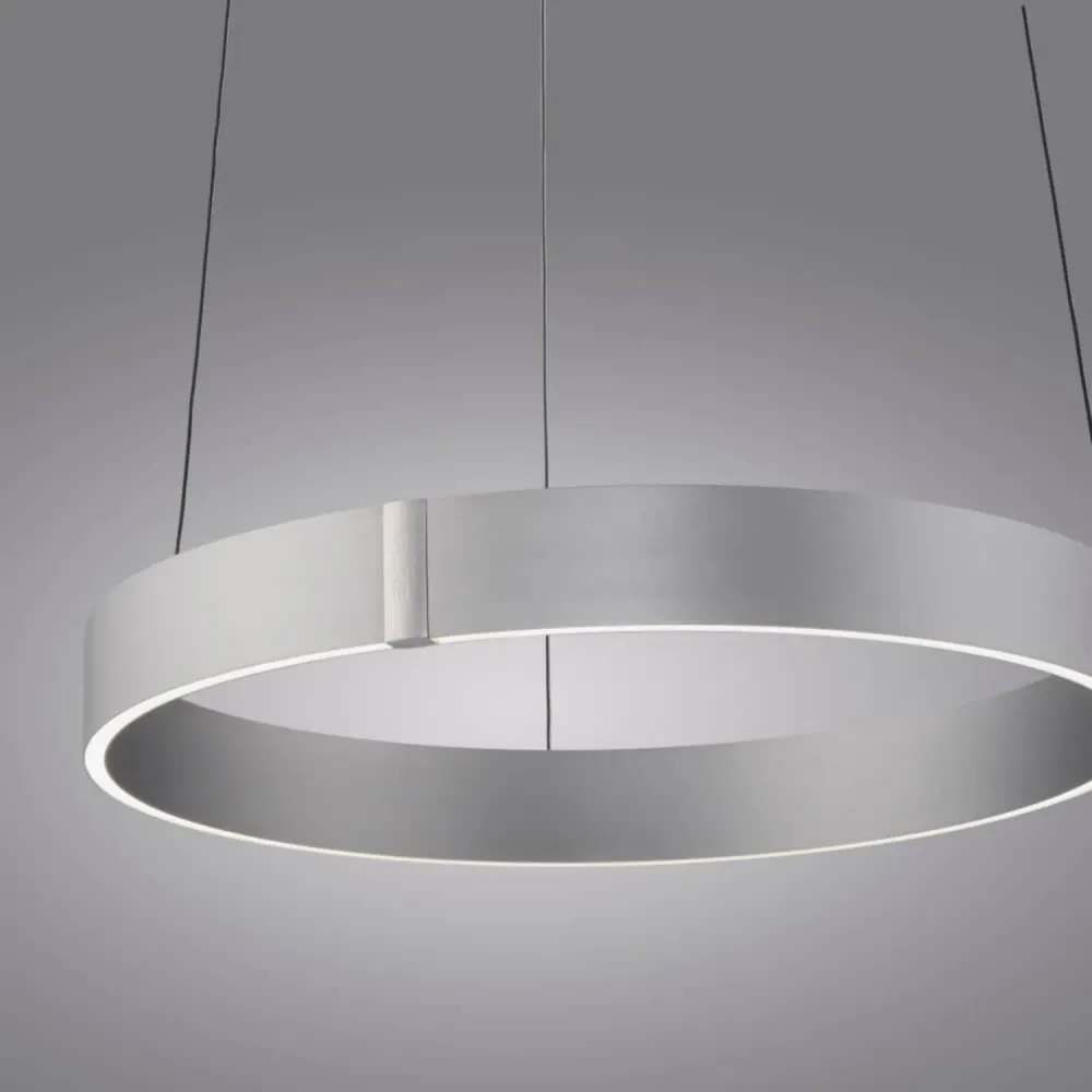 Neuhaus PURE hanglamp E-Clipse - 2 lichts - 50 x 350 cm - mat chroom Paul Neuhaus