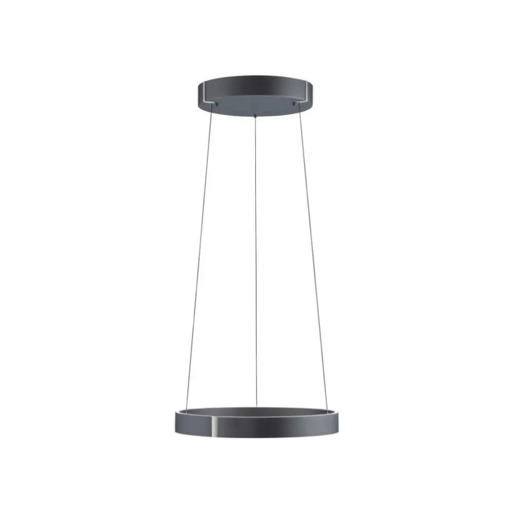 Neuhaus PURE hanglamp E-Clipse - 2 lichts - 50 x 350 cm - antraciet Paul Neuhaus