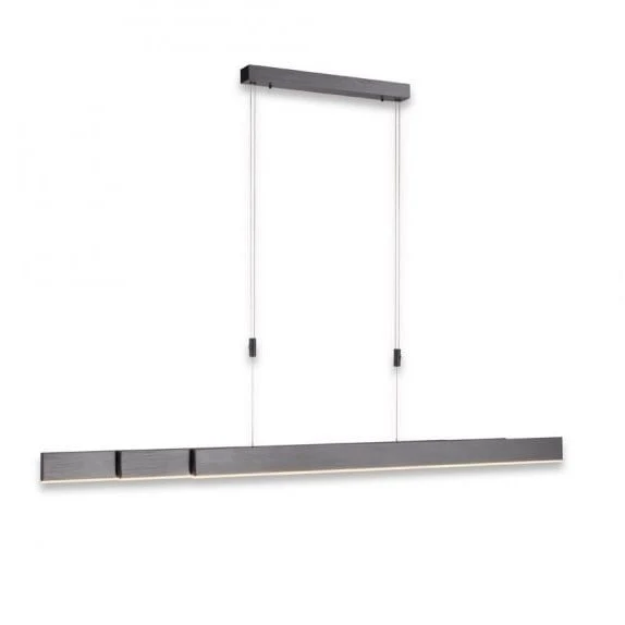 Neuhaus PURE hanglamp e-Slide - 3 lichts - 200 x 200 cm - antraciet Paul Neuhaus