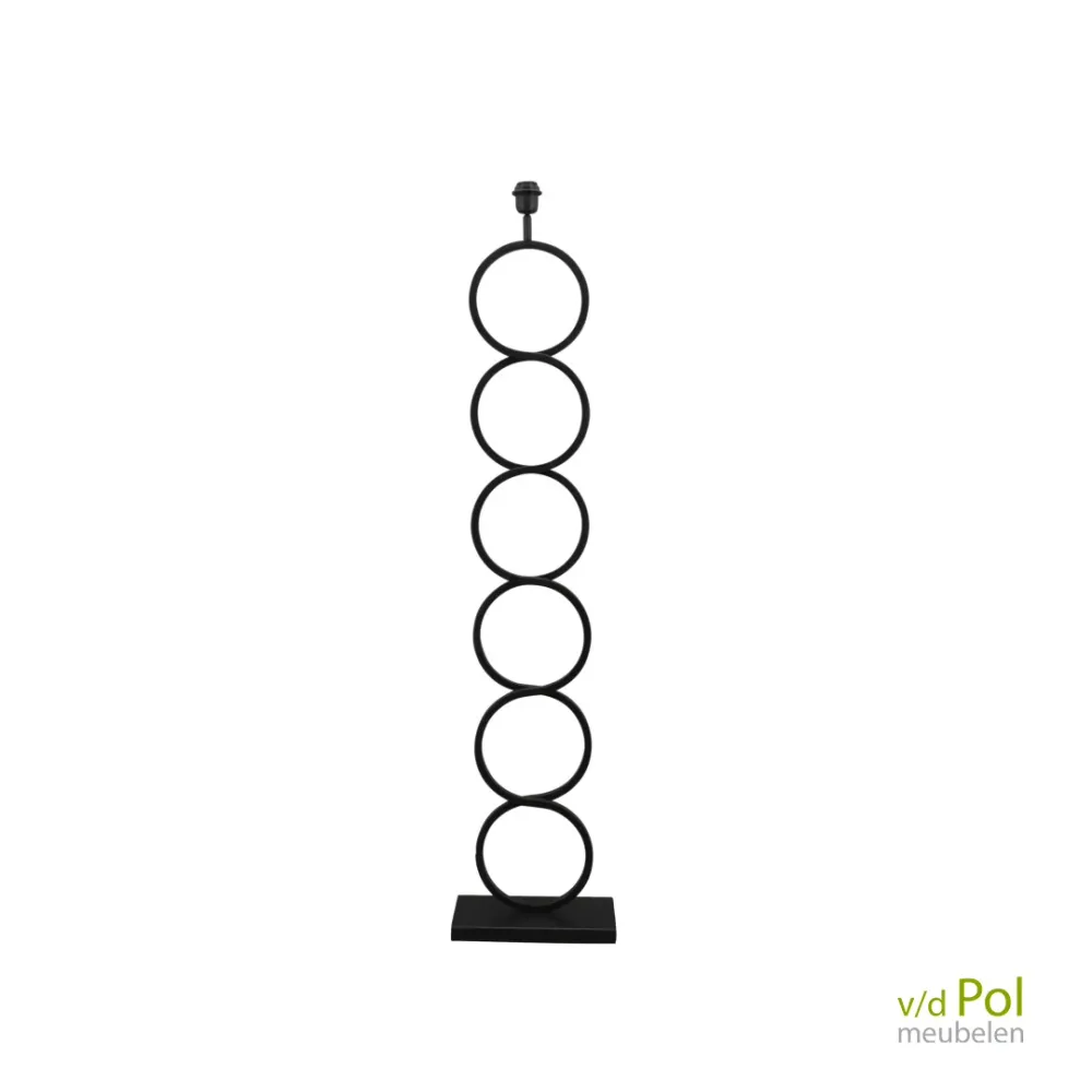 Vloerlamp Circle zwart Pol Collections