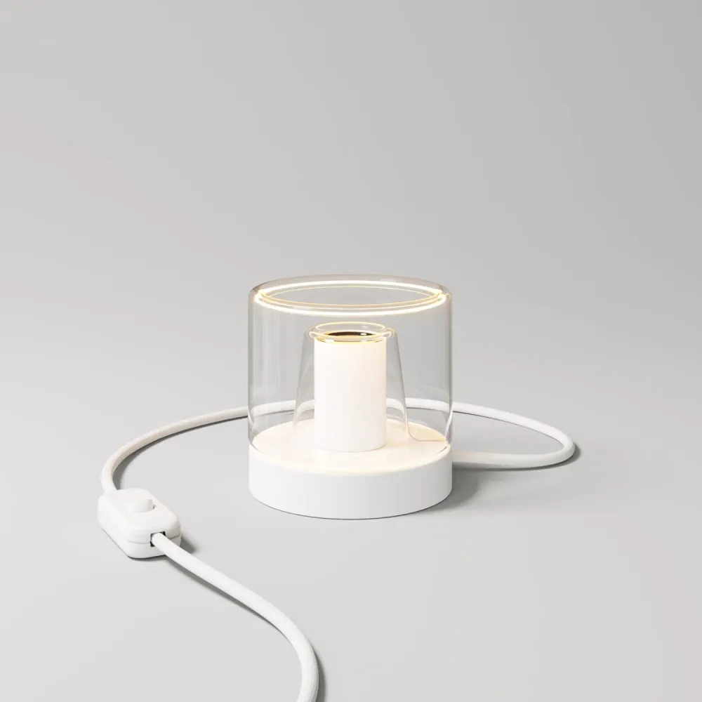Posaluce Ghost tafellamp - Mat wit