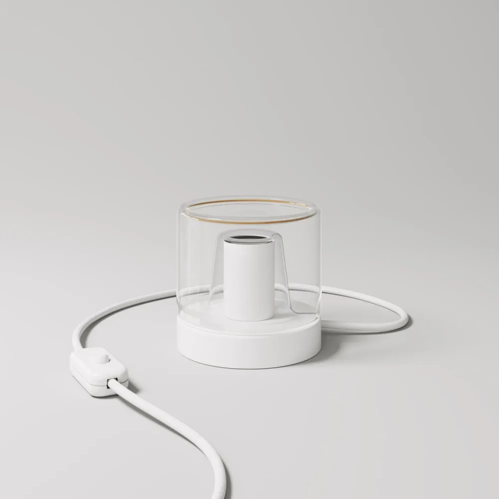 Posaluce Ghost tafellamp - Mat wit