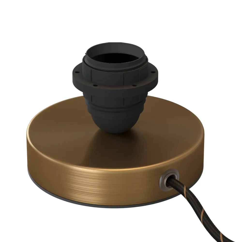 Posaluce voor lampenkap - Tafellamp van metaal - Geborsteld brons