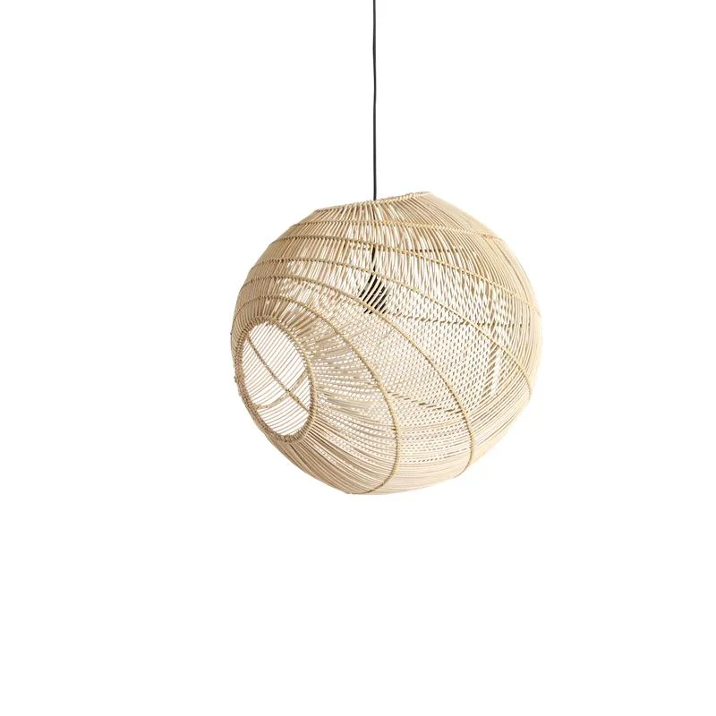 Rotan hanglamp Luna Sphere 62 cm Raw Materials
