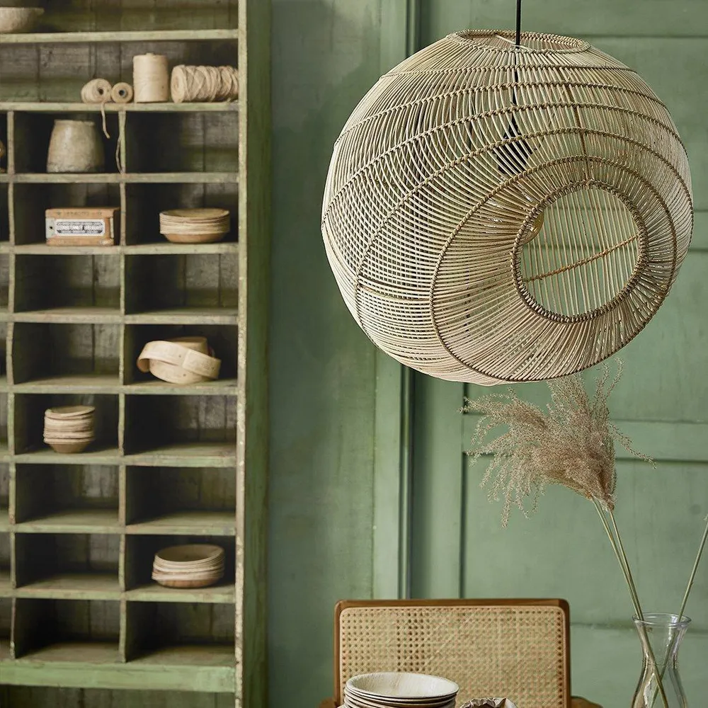 Rotan hanglamp Luna Sphere 62 cm Raw Materials