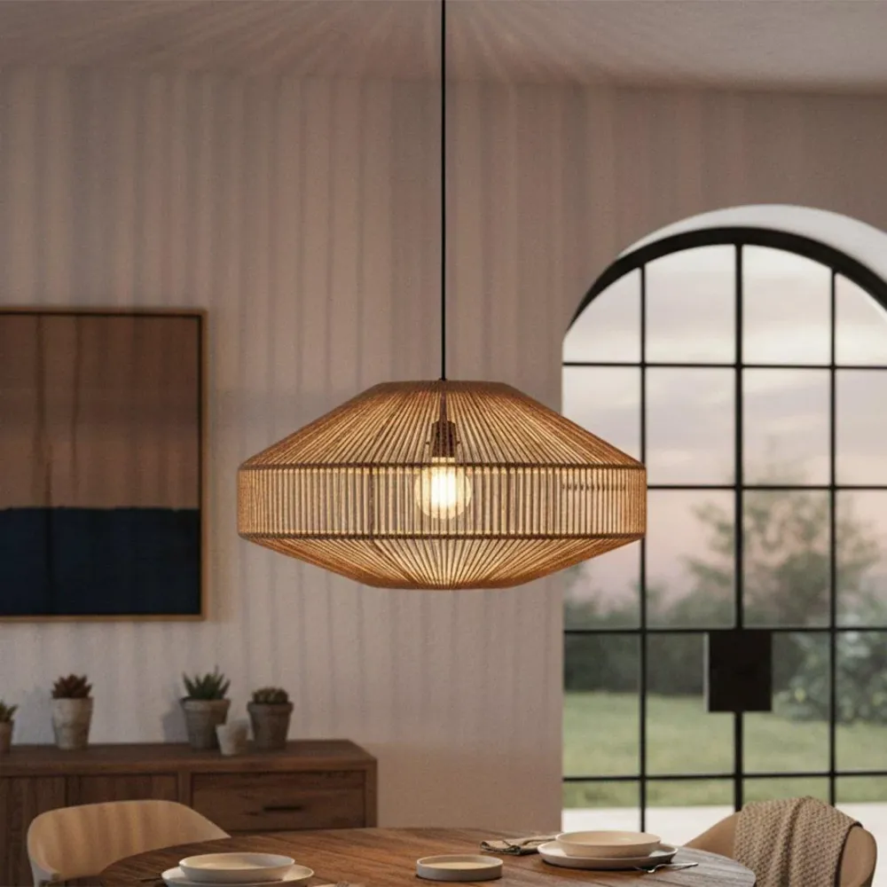 Touw hanglamp Linea Gem Natural 60 cm Raw Materials