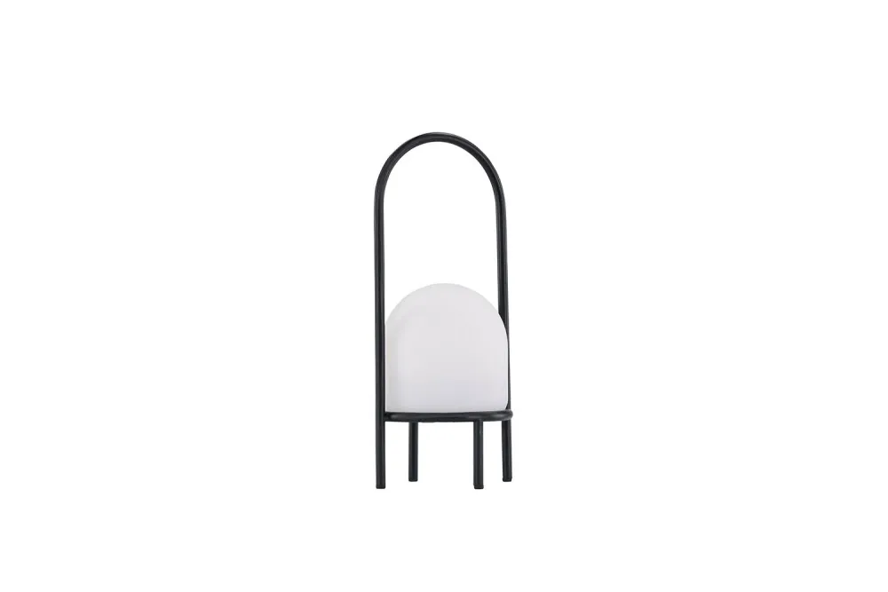 Rebellenclub Buitenlamp Folia - zwart - Ø 19 cm