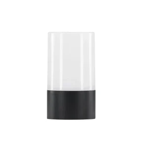 Rebellenclub Buitenlamp Tican - zwart - Ø 10 cm