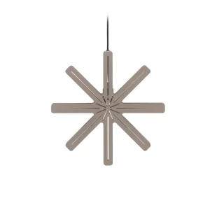 Rebellenclub Hanglamp Hale - mokka - Ø 40 cm