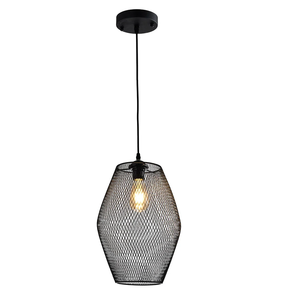 Rebellenclub Hanglamp Nora S - zwart - 27 x 27 cm