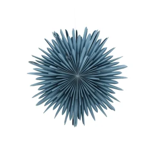 Rebellenclub Hanglamp Osaga - blauw - Ø 60 cm