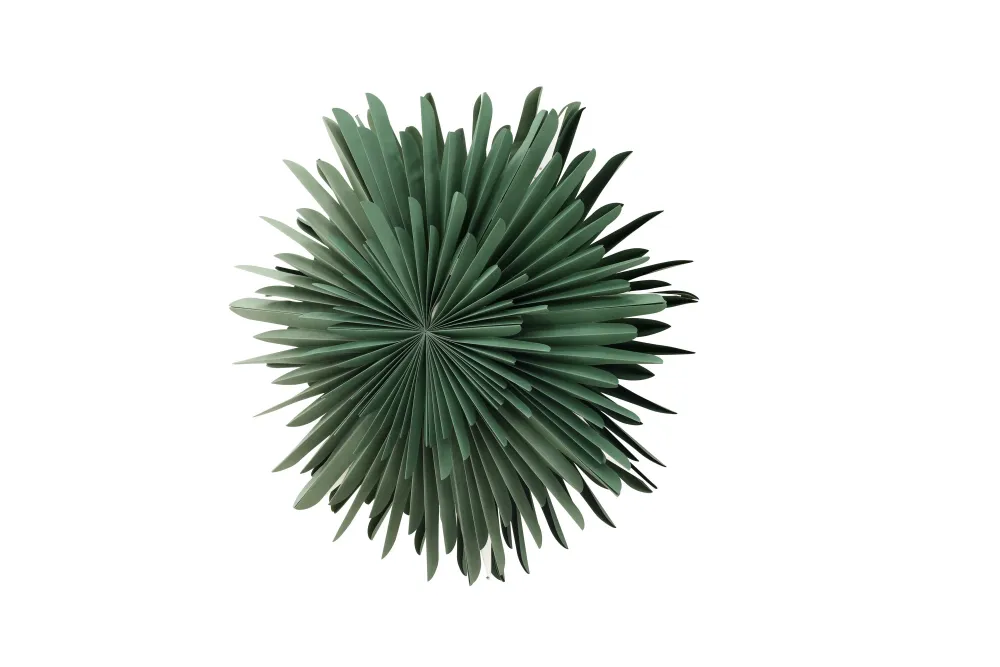 Rebellenclub Hanglamp Osaga - groen - Ø 80 cm