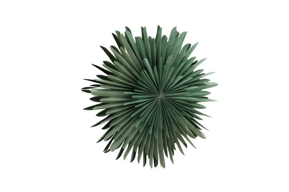 Rebellenclub Hanglamp Osaga - groen - Ø 80 cm